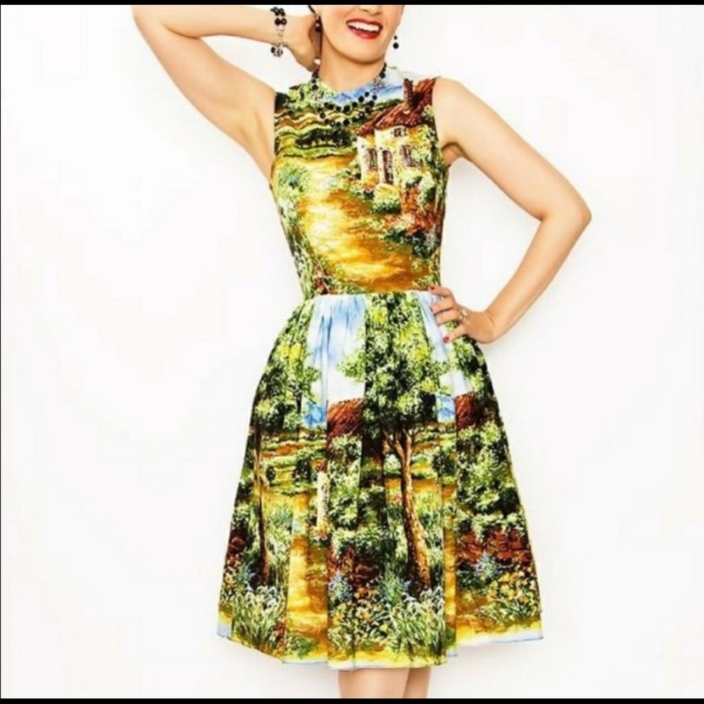 Bernie Dexter Tuscan village dress